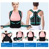 Adjustable Posture Corrector Back Brace for Men and Women, Breathable