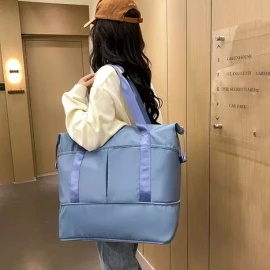 Clicmania Mochila Bolsa Hombro Tote Bag Moda Casual Viaje Dama