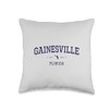 Gainesville University-Style Gator FL Pride Throw Pillow