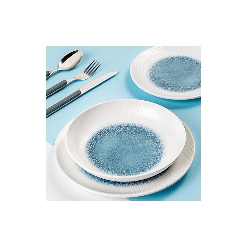 BRUNNER Meteore Collection 0830026N.C1X Melamine Stonetouch Soup Plate Diameter 21