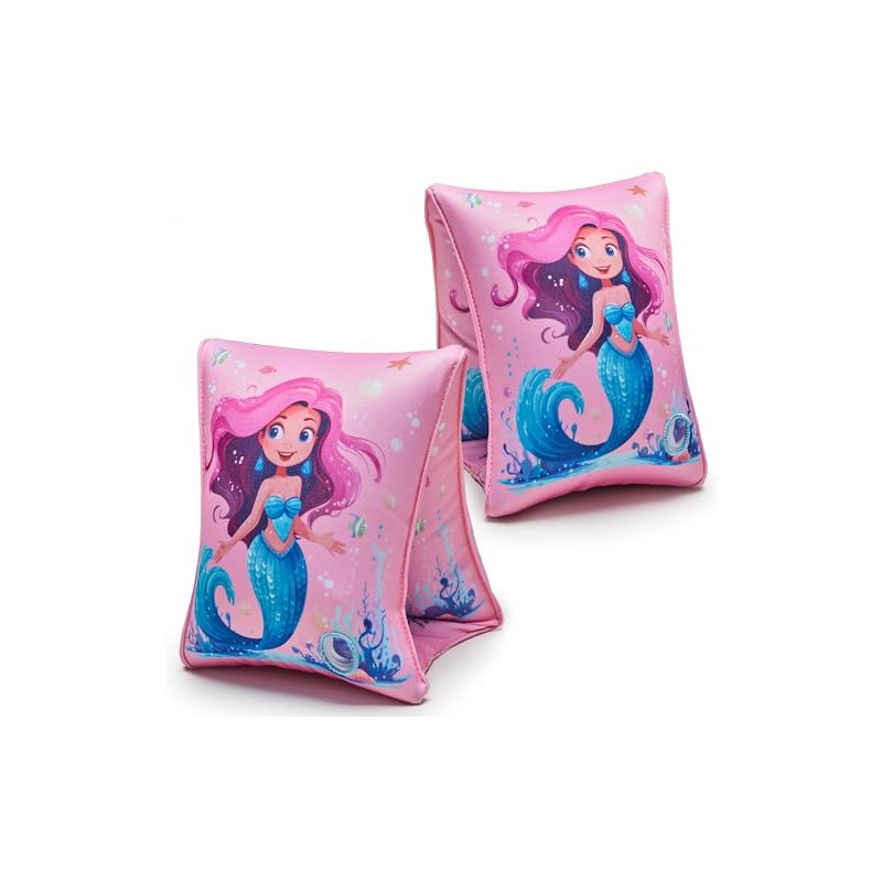 Arm Floaties for Kids, 2 Pack Inflatable Pool Floaties, Soft
