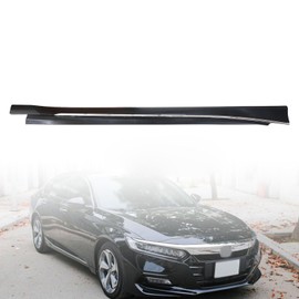 SecosAutoparts Passenger Right Side Rocker Panel Skirt Molding Compatible with Honda Accord 2018-2022 Replace# 71800TVAA01ZE