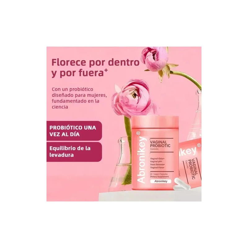 Suplemento Probióticos Vitamina Cápsula Caja 60piezas