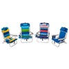 Homevative Cooler+ Folding Backpack Beach Chair with 5 Positions, Towel