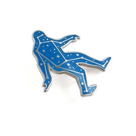 Pinsanity Bigfoot Stars Constellation Pin de solapa esmaltado