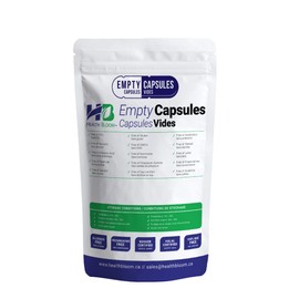 1000 Empty Gelatin Capsules Size 1 Natural. Halal. Kosher. Hypoallergenic. NON GMO. Manufactured in North America.