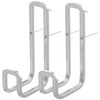 SORO:U Stainless Steel Double Pin Hooks, Pack of 2 (Load