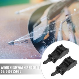 A ABSOPRO Set of 2 Washer Nozzle 2.5 m Hose Connector Kit 6E0955985