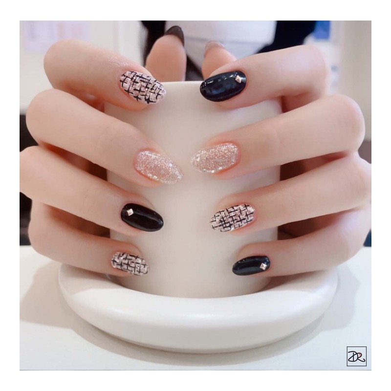 Next day delivery⭐Tweed check nail⭐ / 다음날 발송⭐트위드체크 네일⭐