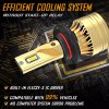 AuureLamp 9012 HIR2 Hi/Lo Beam LED Headlight Bulbs 6500K for