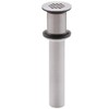Novatto Vessel Sink Strainer Drain, Brushed Nickel