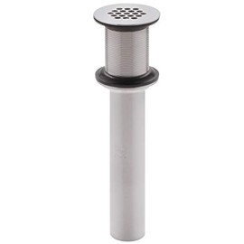 Novatto Vessel Sink Strainer Drain, Brushed Nickel