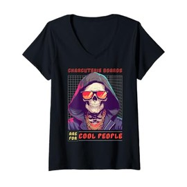Womens Charcuterie Boards Are for Cool People V-Neck T-Shirt