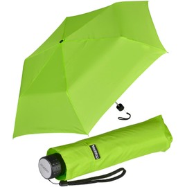 Doppler Pocket Umbrella Fibre Havana Plain, Lime punch, Pocket umbrella super mini