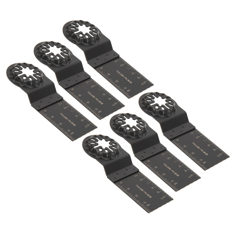 10Pcs Oscillating Saw Blade 34mm Bi Metal Multitool Cutting Tool