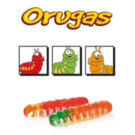 Gomitas Orugas 1kg Lucky Gummys Dulces