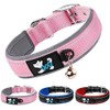 AUAUY Collar de perro de nailon, collar de perro reflectante