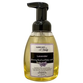 Garden Path Soap LAVENDER FOAMING HAND & BODY WASH - Gentle Calming Soap Cleanser