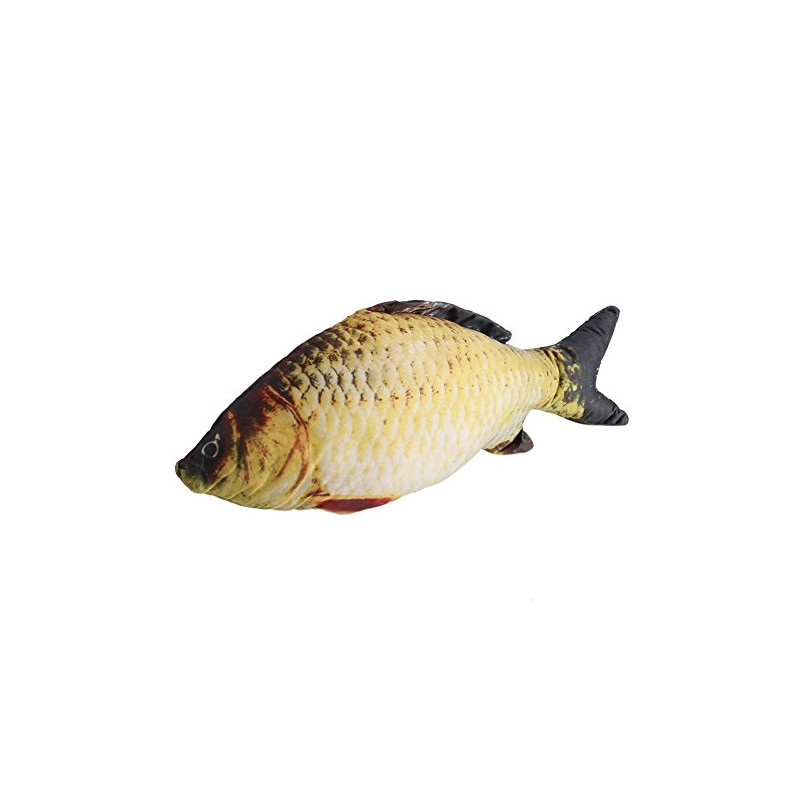 Hztyyier Realistic Fake Fish, Soft Fish Cushion Carp Plush Cushion,