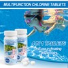 Pool Cleaning Tablets 200 Pieces for Pool, Water Tank, Hot