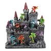 Medieval Mini Dragons Guarding King's Landing Castle Fortress Display Statue