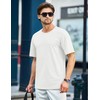 TACVASEN Cotton T Shirt for Men Breathable Soft Under Tshirt