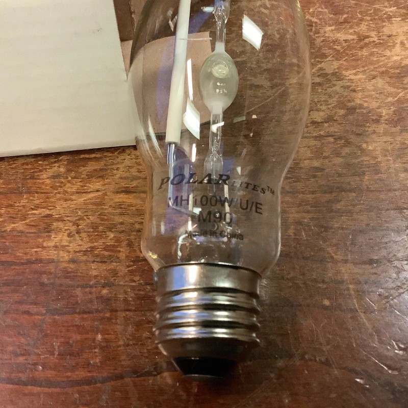 Polar lites MH100WE26 MH100W/U/E M90 Clear Metal Halide Bulb