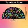 SHWGYDX Large Folding Hand Rave Popping Fan for Line Dancing,Decorative