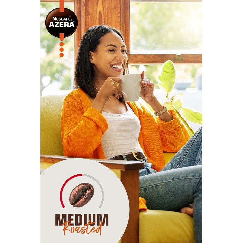 NESCAFE Azera Americano Instant Coffee, 90 g (Pack of 6)