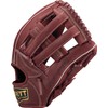 Zett Soft Baseball Glove, Soft Steer, All-Round Use, For Right-Handed