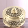 Vintage Ashtray Windproof Auspicious Cloud Pattern Exquisite Ashtray with Lid