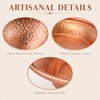 Gemejutor Copper Hammered Decorative Bowls, Set of 3, 11.4cm Versatile
