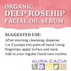 Aura Cacia Suero restaurador de rosa mosqueta orgánico, 1 fl