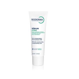 BIODERMA, Sébium Hydra, Crema Facial Hidratante Restauradora, Skincare Piel Grasa, Acción Hidratante por 24 Horas, 40ML