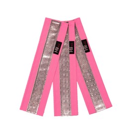 HyVIZ Reflective Bridle Set - Pink/Black (3 Pieces)