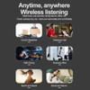 Bluetooth Headset for Mobile Phones, Mono Bluetooth Earpiece Wireless, 360