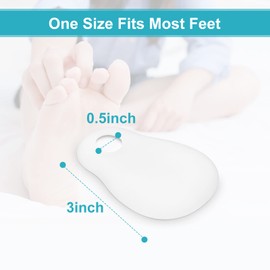 Yosoo Health Gear Gel Bunion Protector Shield, 2pcs Bunion Pads and Cushions, Soft Silicone Bunion Corrector Big Toe Bunion Guards, Ease Blister and Rubbing Pain