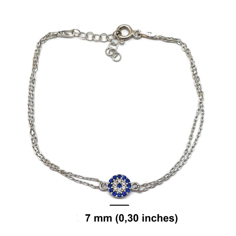 MYSTIC JEWELS by Dalia - Bracelet with Small Turkish Eye