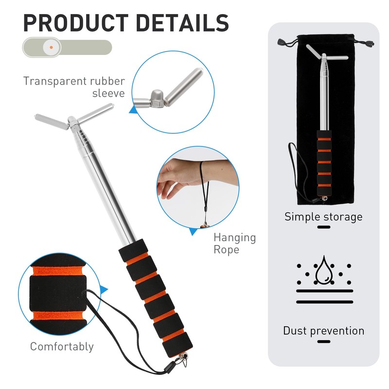 Smoke Detector Tester Pole - Smoke Detector and Emergency Exit
