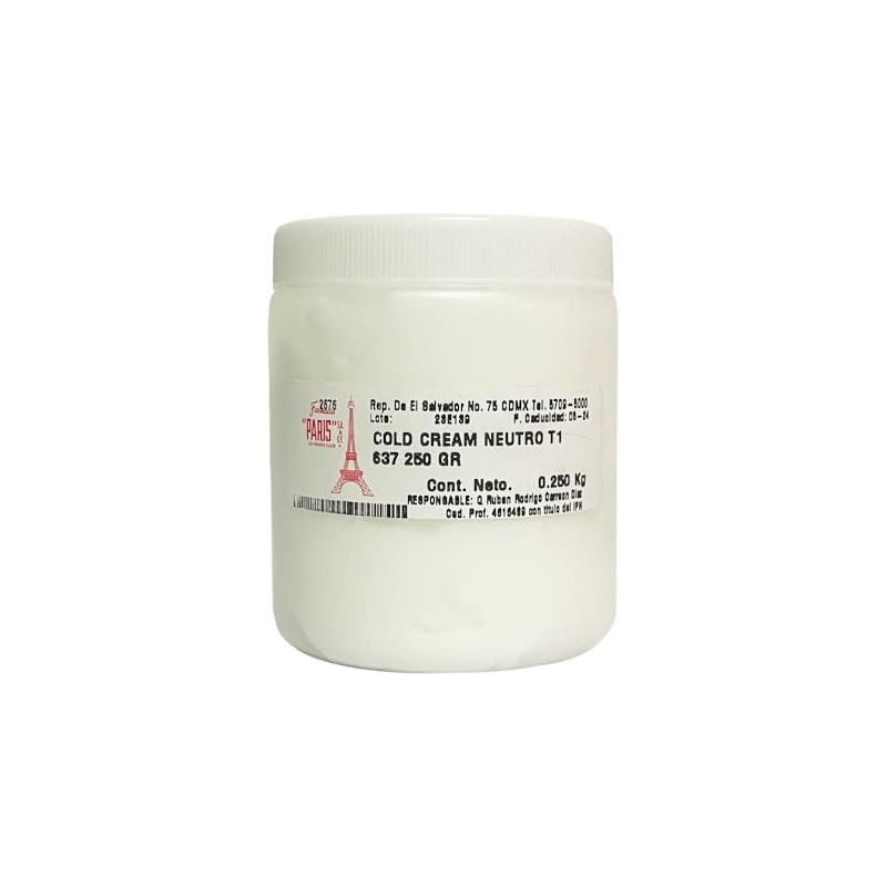 Farmacias PARIS | Cold Cream Neutro 250 gr