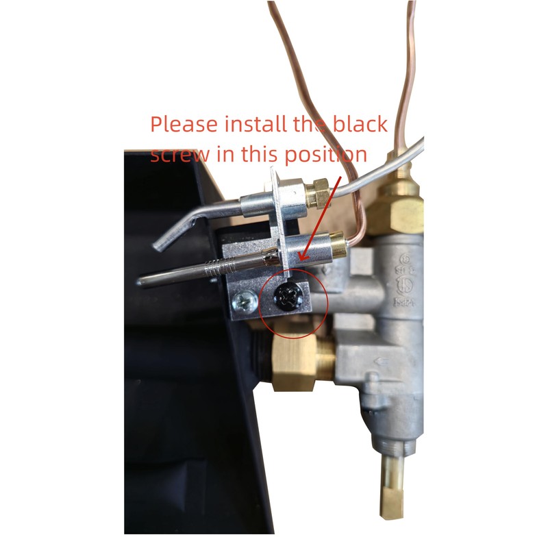 Manual Safety Pilot Control System for Gas Log Sets –