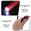 TOPPERFUN Traffic Wand, LED Traffic Control Night Wands Red and