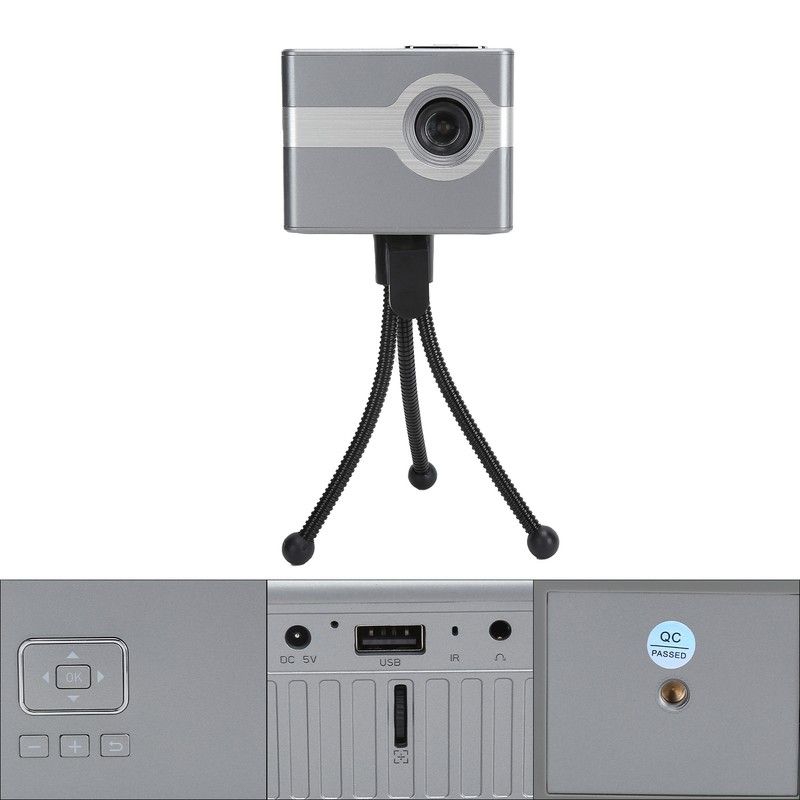 C50 Mini Projector Portable MultiFunction Cinema Projector for Home Theater