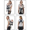 Bébéar Baby Carrier Baby Carrier Back Carrier Belly Carrier Brown