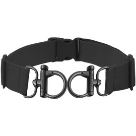 Seibertron Adjustable Utility Luggage Straps Travel Bag Or Backpack Accessories Design for Laptop Bag Handbags Fit for Large Or Small Luggage Suitcase Baggage with Quick-Release Buckle Black