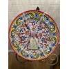 Artisan De Luxe Melamine Spanish Tile Medallion Dinner Plates 11"