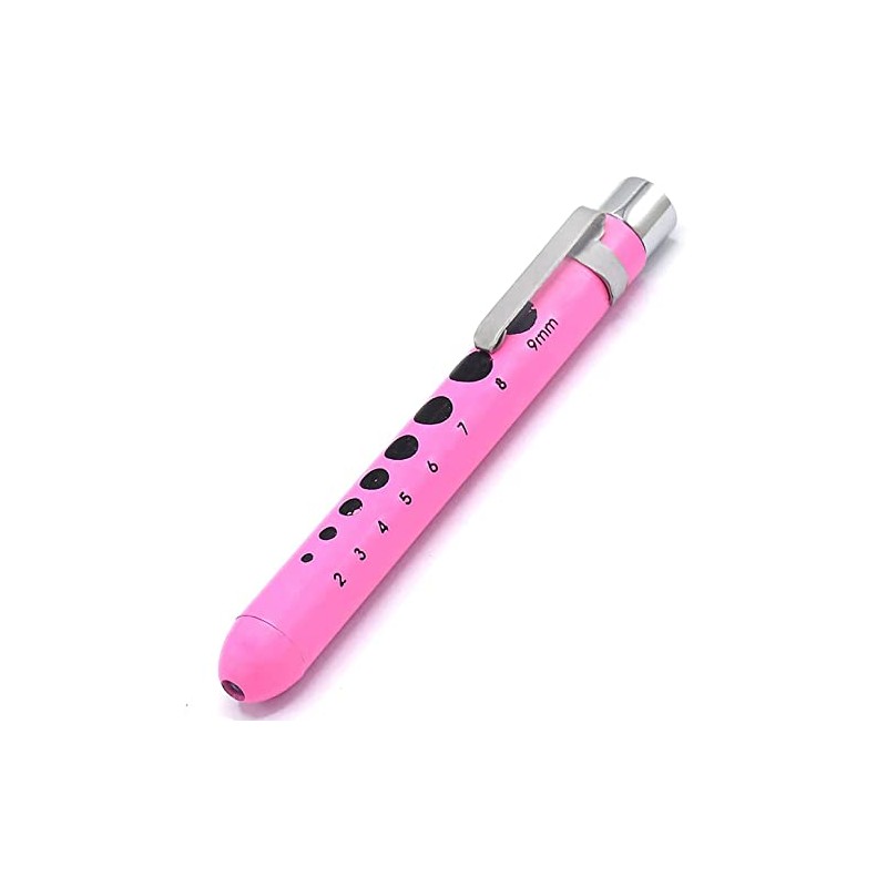 AAProTools Nurse Penlight Reusable LED Pen Light with Pupil Gauge