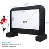 Hipicute 15Ft Inflatable Projector Screen Outdoor Movie Screen Support with