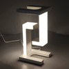 Asixxsix Magnetic Levitation Desk Lamp, 3 Levels Continuously Dimmable Levitating