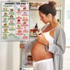 Pregnancy Food Guide Magnetic Chart A4 – Fridge Magnet with